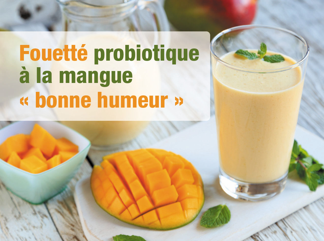 Feel-Good Mango Probiotic Shake